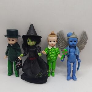 McDonald's Madame Alexander Wizard of Oz Happy Meal Toy Set Of 4. 2007-2008